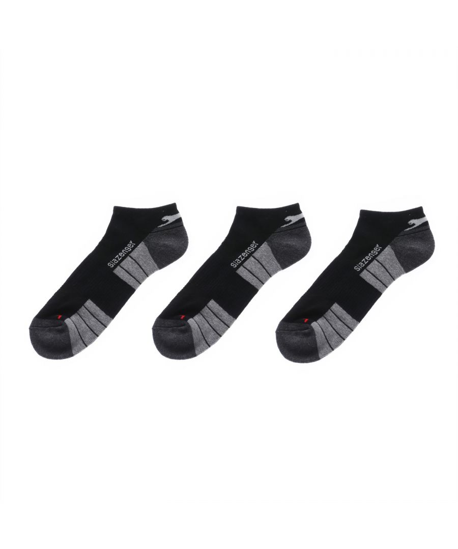 Image for Slazenger Mens 3 Pack Trainer Socks
