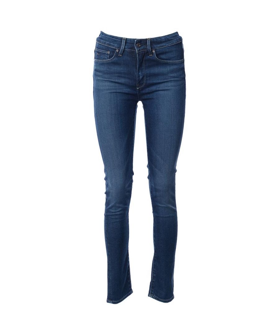 Image for G-Star 3301 Ultra High Super Skinny Jeans in Blue