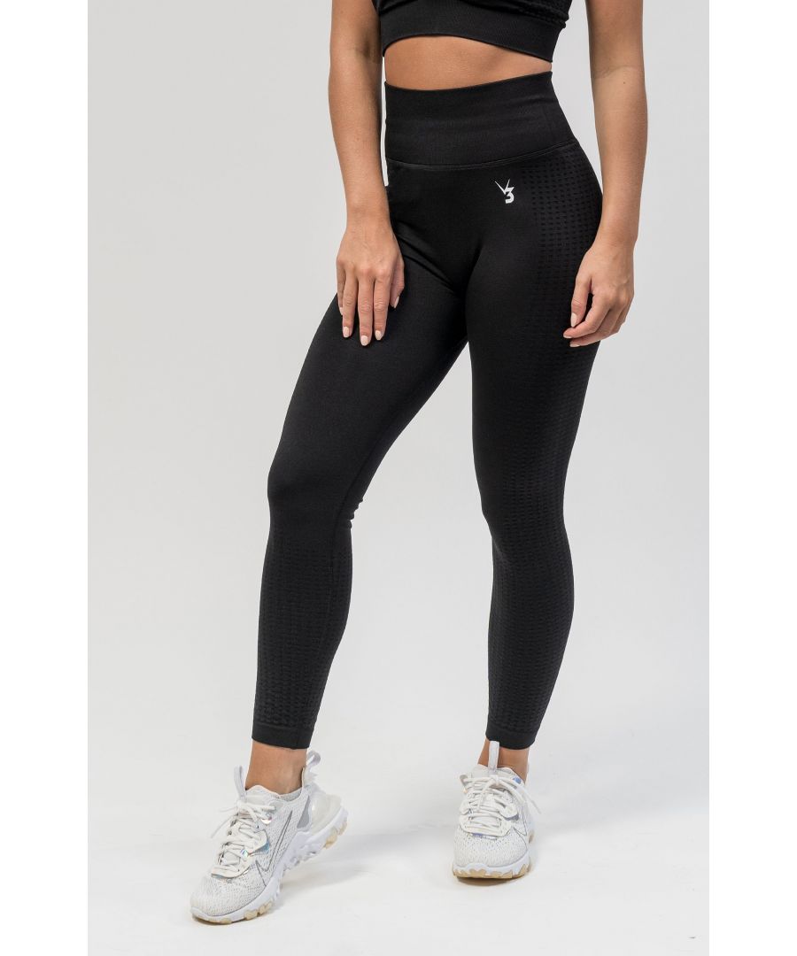 Empower your workout with a versatile high-waisted seamless legging built to support your muscles, enhance your movement and provide all-day comfort.\nScrunch details shape your silhouette, sculpting your hard work in a sweat-wicking, non-sheer seamless fabric, keeping you dry and covered during the deepest of squats.