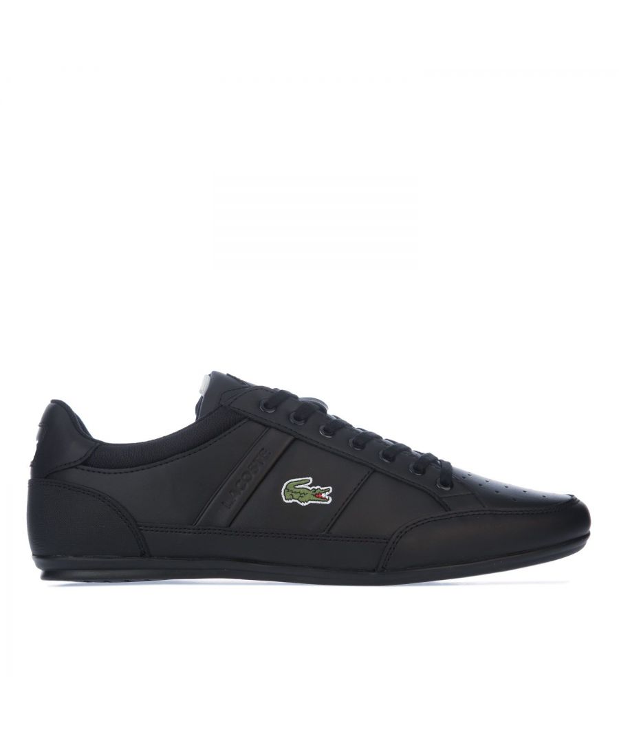 Image for Men's Lacoste Chaymon Trainers in Black-White