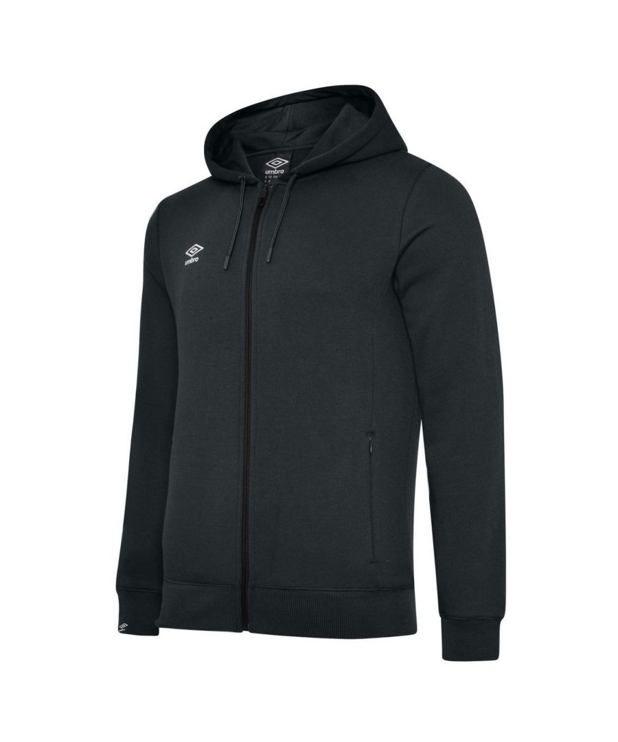 Material: 70% Cotton, 30% Polyester. Design: Stacked Logo. Branded Aglets, Branded Eyelets, Branded Tab. Hood Features: Drawcord, Grown On Hood. Hem: Fitted, Ribbed. Cuff: Fitted, Ribbed. Neckline: Hooded. Sleeve-Type: Long-Sleeved. Pockets: 1 Kangaroo Pocket. Fastening: Pull Over.