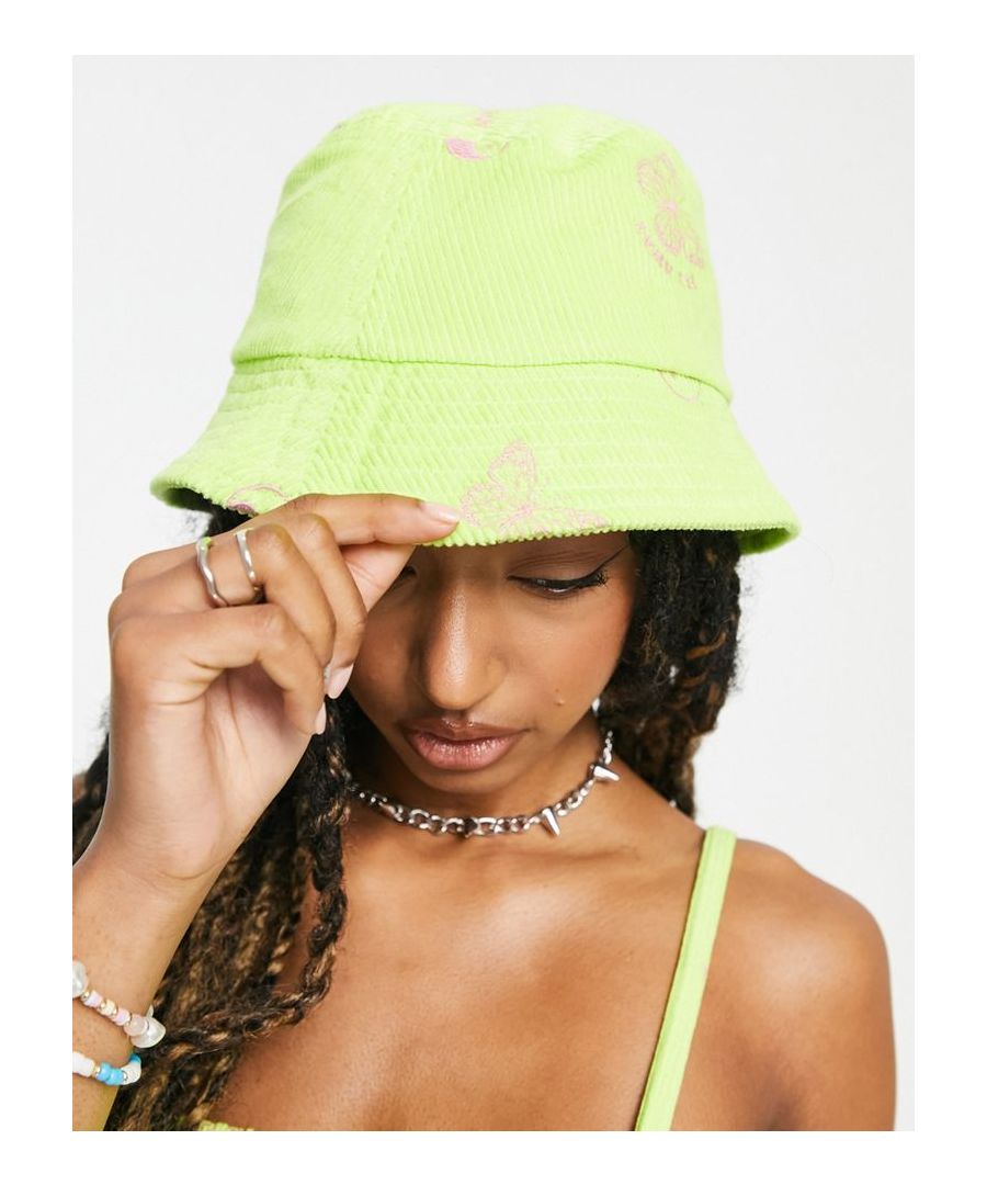 Bucket hat by COLLUSION Exclusive to ASOS Top sold separately Bucket style Flat top Narrow brim  Sold By: Asos
