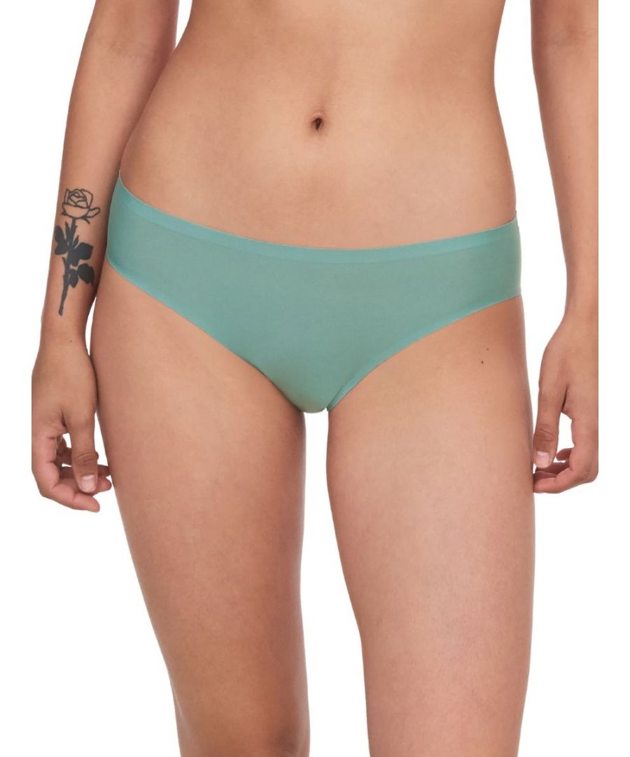 Chantelle Womens SoftStretch Bikini Brief - Green Polyamide - One Size