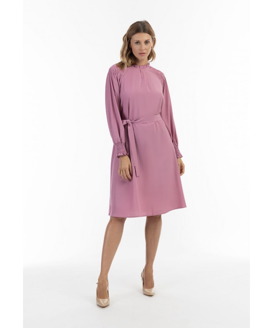 usha midi jurk nowles