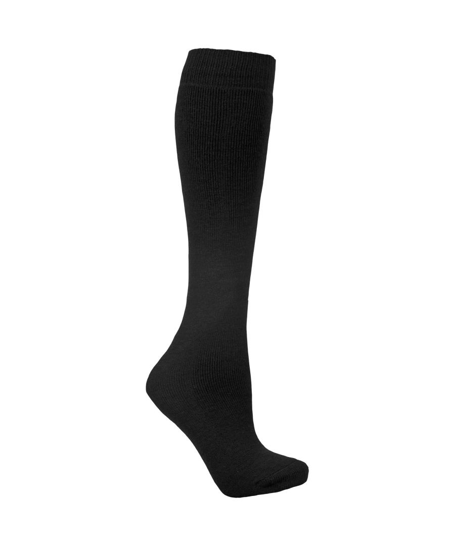 Image for Trespass Adults Unisex Tubular Luxury Wool Blend Ski Tube Socks (Black)