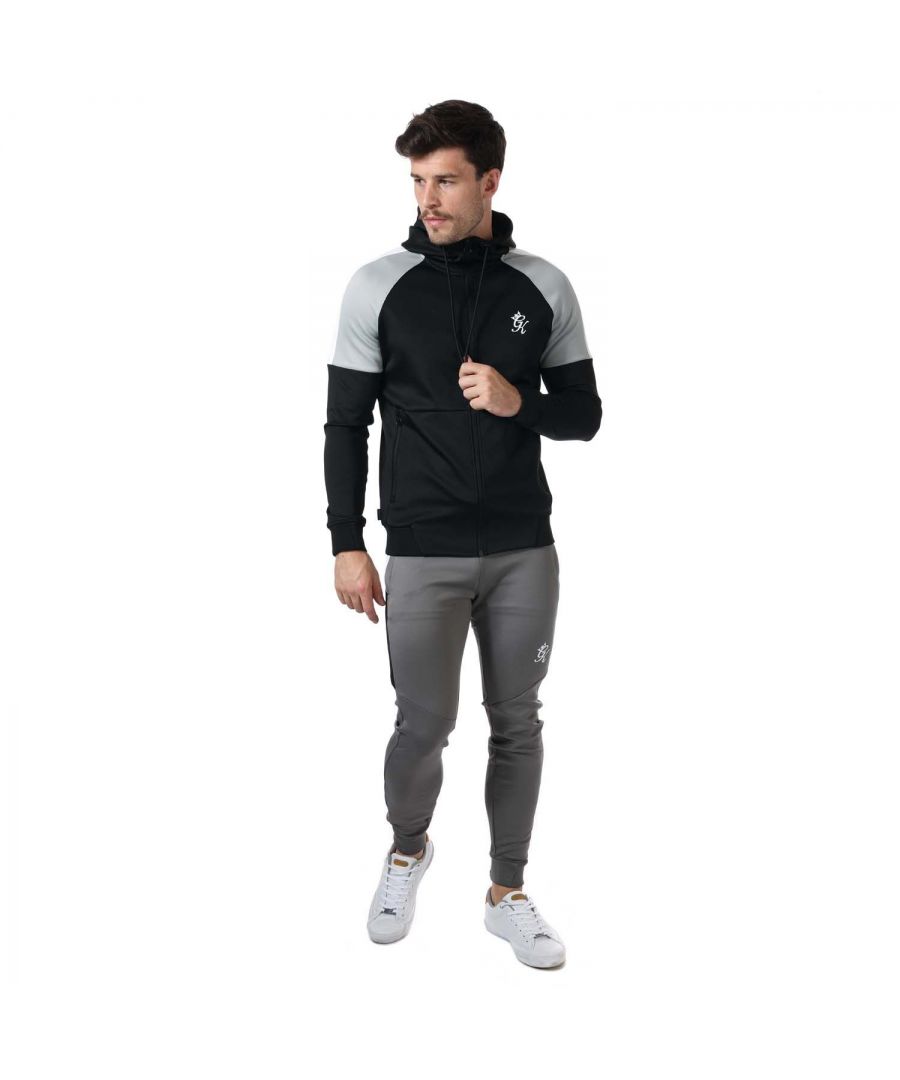 Gym King Core Plus jas met volledige rits voor heren, zwart