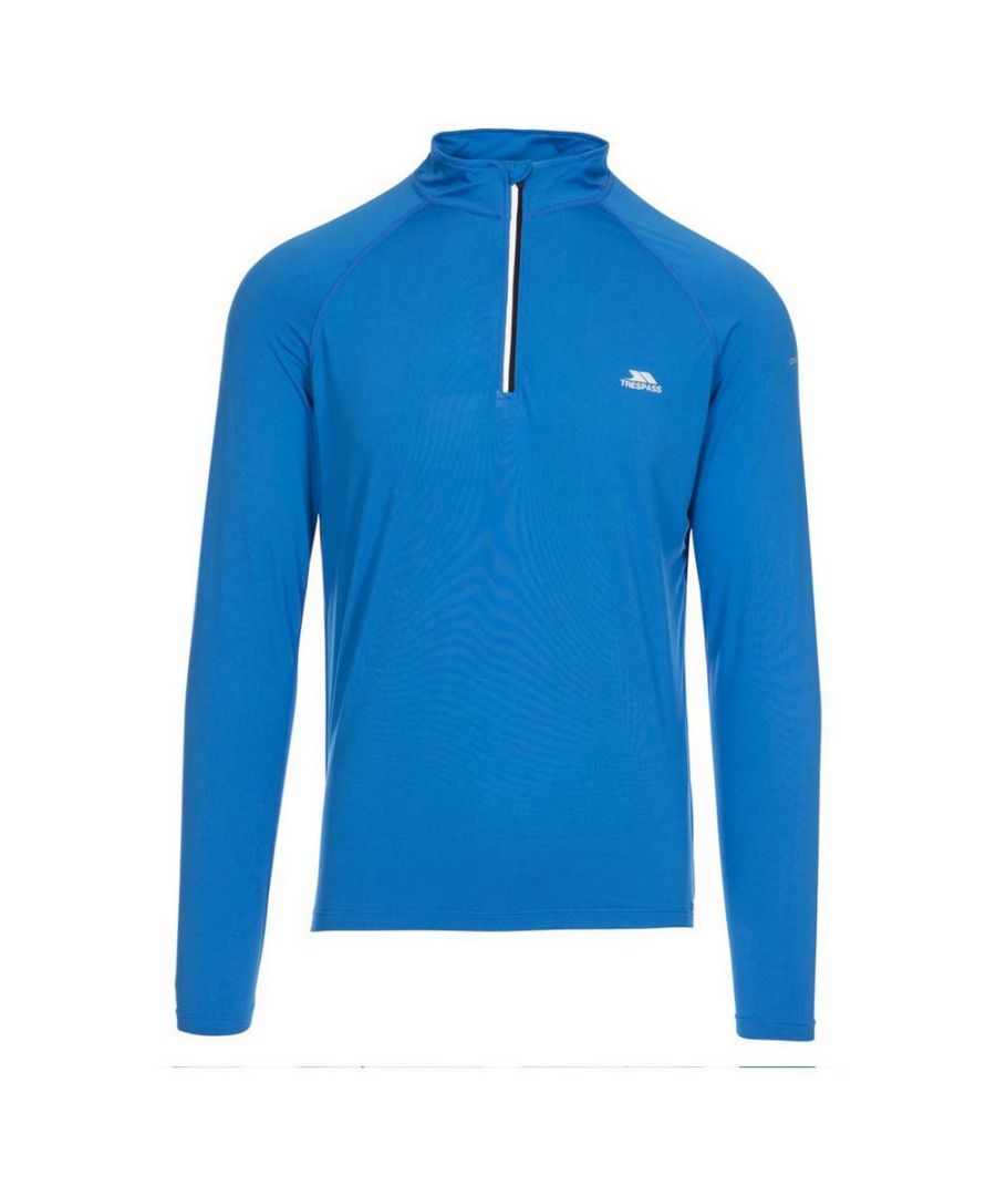 Trespass - Heren Arowson Sportshirt (Blauw/Blauw)