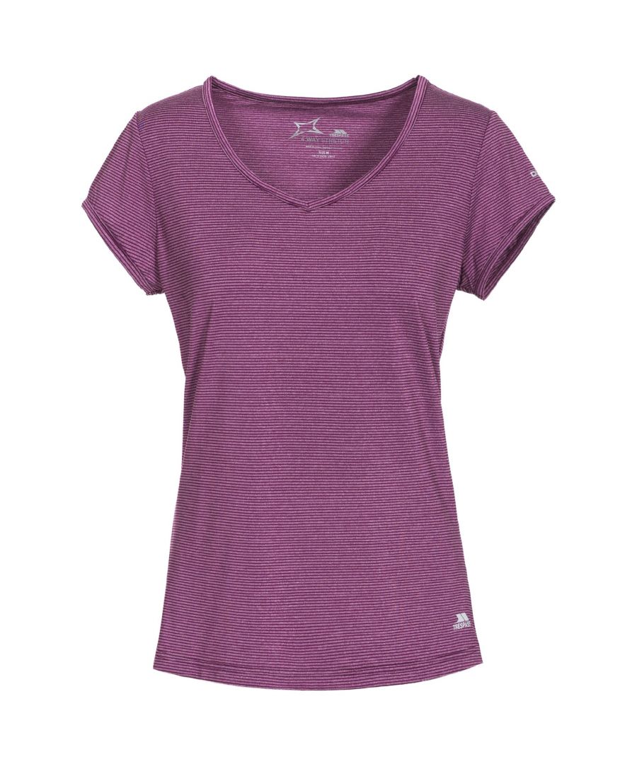 Image for Trespass Womens/Ladies Mirren Active T-Shirt (Grape Wine)
