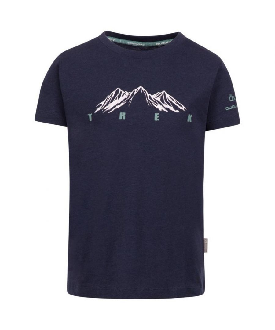 Trespass Jongens Majestic T-shirt (Marine)