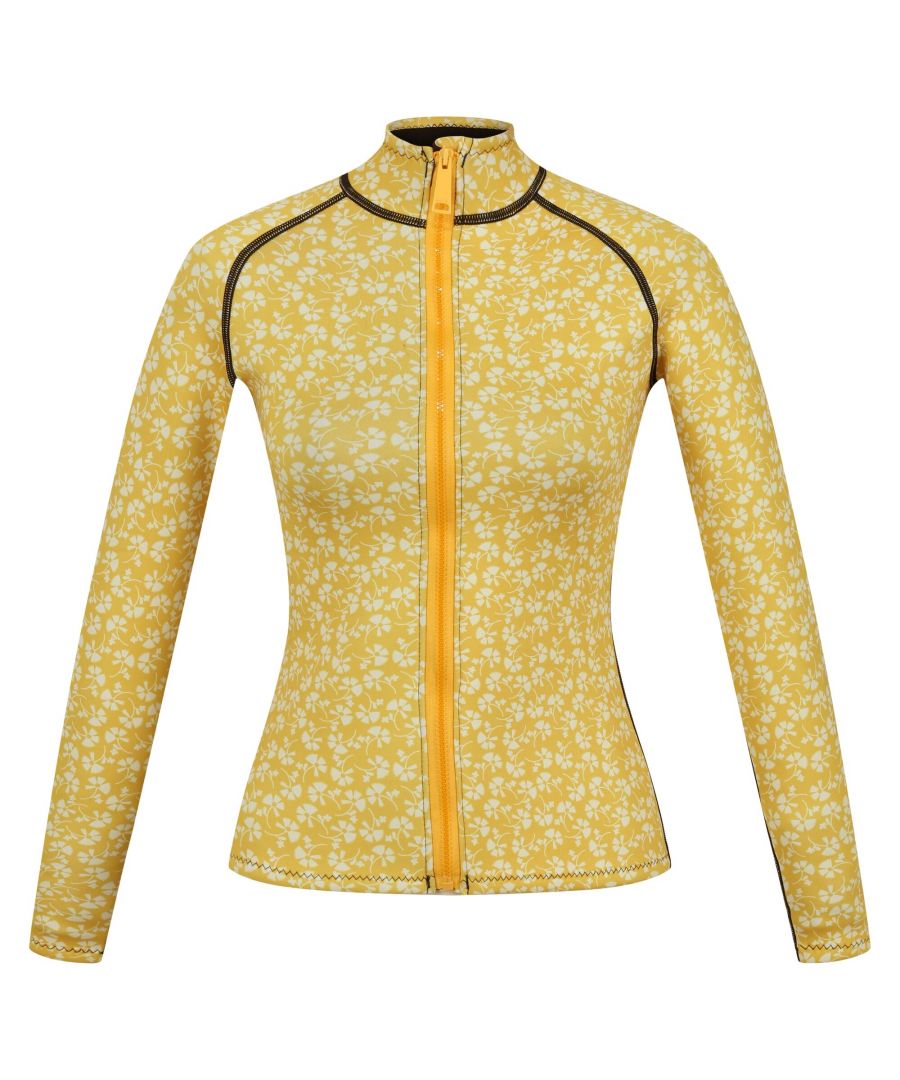 Regatta Womens/Ladies Orla Kiely Parsley Scuba Top (Yellow) - Size UK 20-22 (Womens)