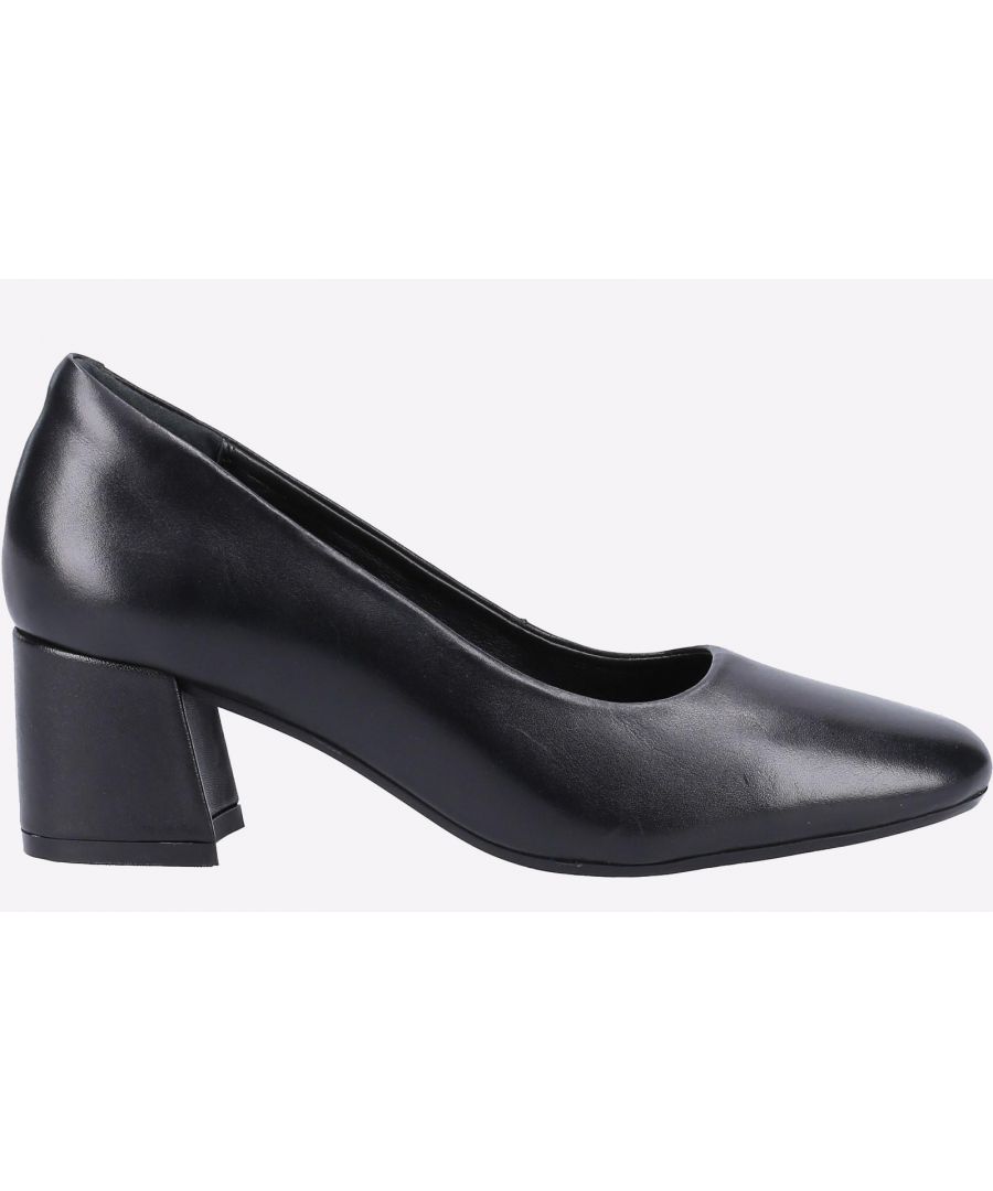 The Classic Court Shoe revamped; The Alicia Court Shoe provides that smart look with an angled heel for added style. Perfect for the office and evenings out with its cushioned heel guard for added comfort\n- Real Leather Upper\n- Easy On and Easy Off Court Shoe Style\n- Hidden Padded Collar for Added Comfort\n- Cushion Comfort Insole\n- Leather Sock and Lining\n- Lightweight and Flexible Tunit Sole
