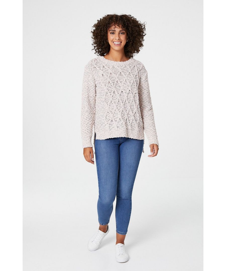 Image for Boucle Knit Long Sleeve Jumper