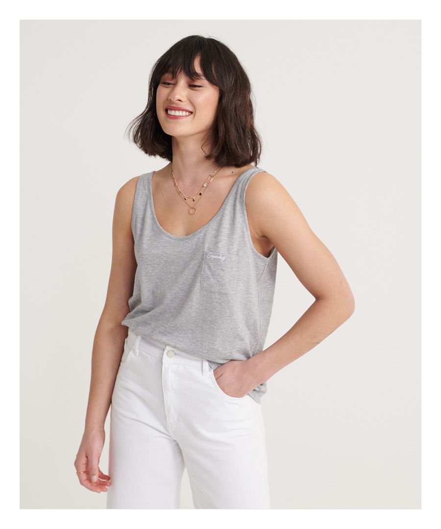 Image for SUPERDRY Organic Cotton Essential Tank Top