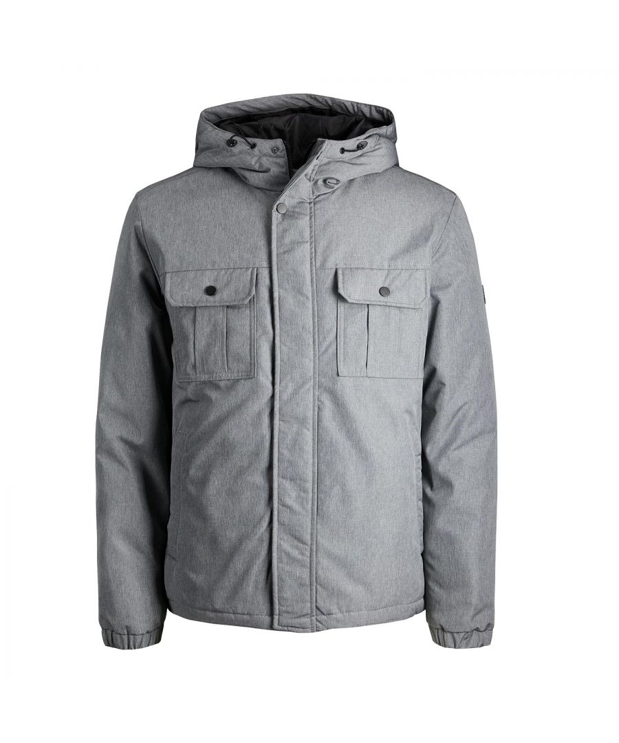 Men’s jackets are a classic and versatile outerwear essential that will keep you warm and comfortable all season. Find your favorite jacket in our range of men’s outerwear.\n\nFeatures:\nLong-sleeved jacket\nA comfort fit that looks as easy as it feels\nSoft and lightweight fleece\nWear open or fastened through for a sharp look\n\nSpecifics:\nMaterial: 100% Polyester\nStyle Code: 12200640\n\nWashing Instruction:\nMachine wash at 30°C\nDo not Tumble dry\nLine dry\nIron at low temperature\n\nNote: Do not bleach, Do not Dry clean\n\nPackage Includes: Jack & Jones Men's Fleece Jacket