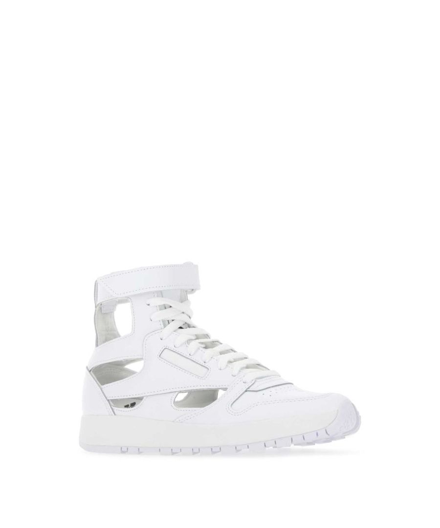 White leather Gladiator sneakers