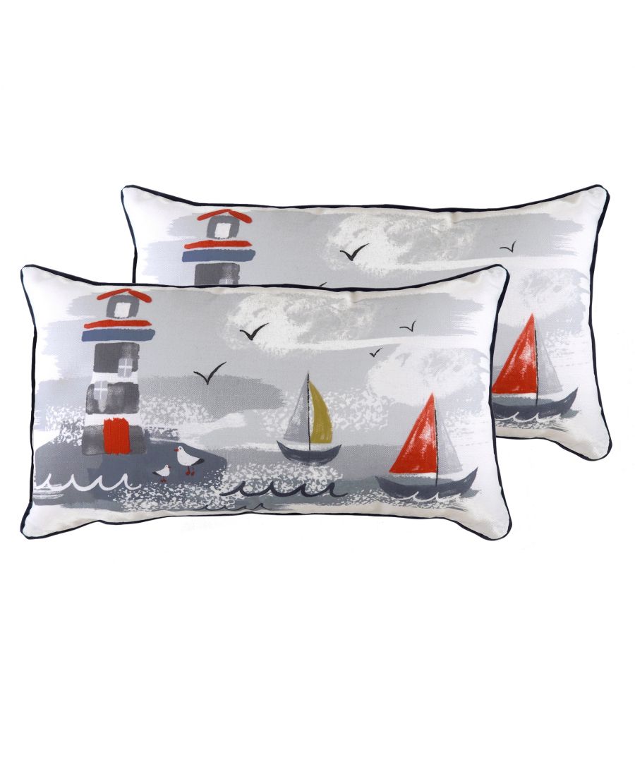 Image for Nautical Lighthouse Cushions (Twin Pack)