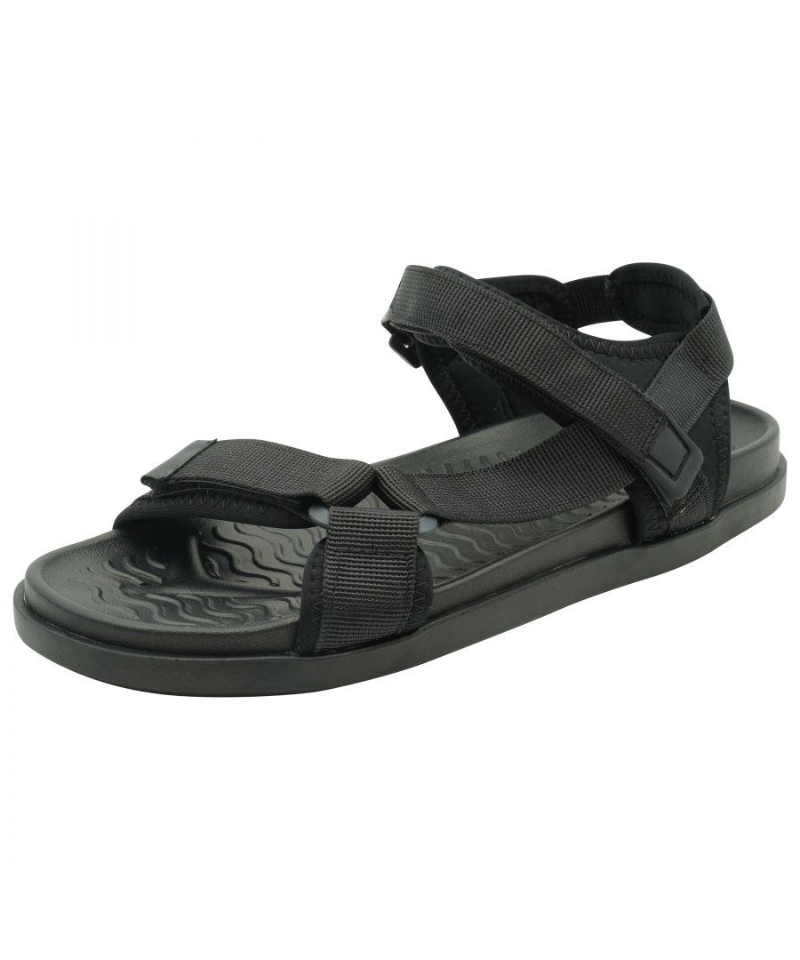 Featuring a sporty, strappy design - these t-bar sandals will soon become your go-to for warmer days!