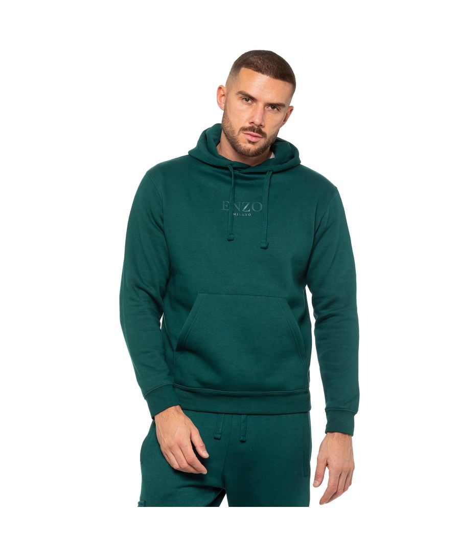 Enzo Mens Regular Pullover Hoodie. Ideal to use for Casual and Work wear, Long sleeves and Pockets, Keep your Body Warm and Comfortable, This Long Hoodie Covers your Body well, Available in 5 colours. 50% Cotton 50% Polyester. Machine Washable.