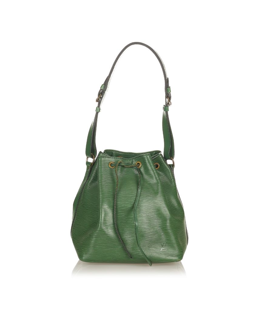 Image for Vintage Louis Vuitton Epi Petit Noe Green