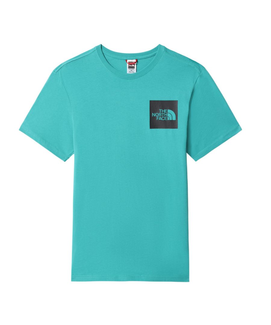 This stylish T-shirt is the perfect choice for all your summer adventures, with large logos and soft jersey fabric keeping you looking and feeling great all day long. The North Face™ logos on the front and shoulder complete the look.\nFeatures:\nWater-based print on front\nThe North Face™ logo on shoulder\nClassic length short-sleeve T-shirt with crew neck