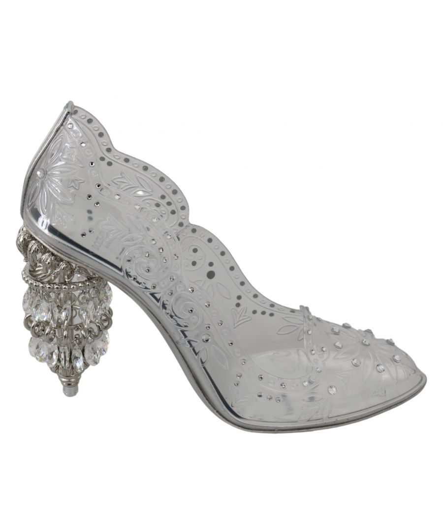 Image for Dolce & Gabbana Transparent Crystal Heels CINDERELLA Shoes