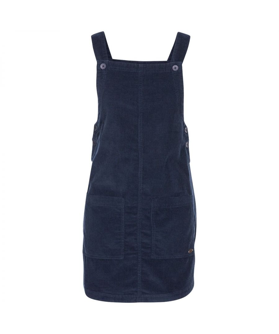 Image for Trespass Womens/Ladies Twirl Casual Dress (Navy/Chambray)