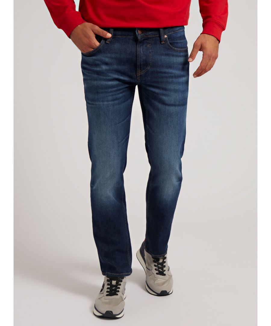Guess Mens Angels Jeans - Blue - Size 32W/30L