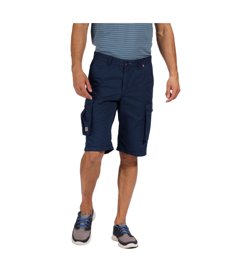 Regatta Mens Shorebay Coolweave Cotton 