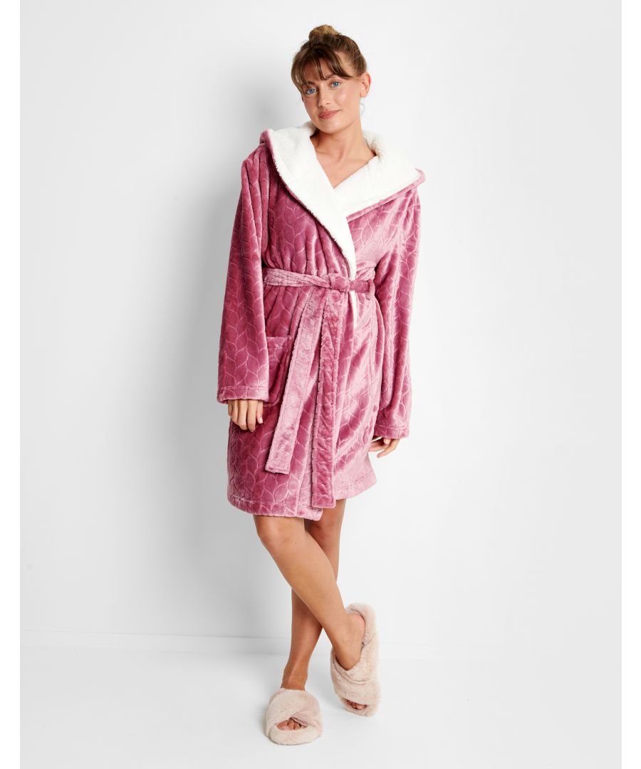Image for 'Gooey' Hooded Dressing Gown