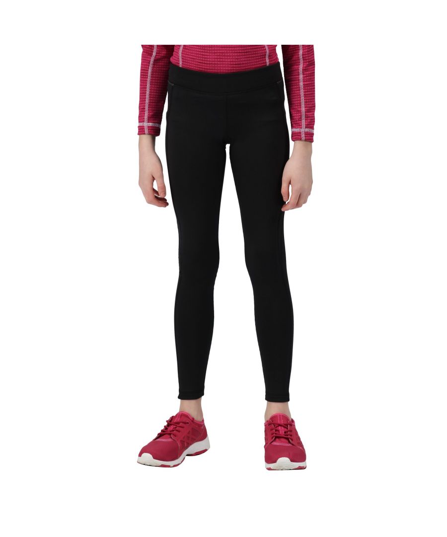 Regatta Girls Childrens/Kids Barlia Winter Leggings (Black) - Size 3-4Y