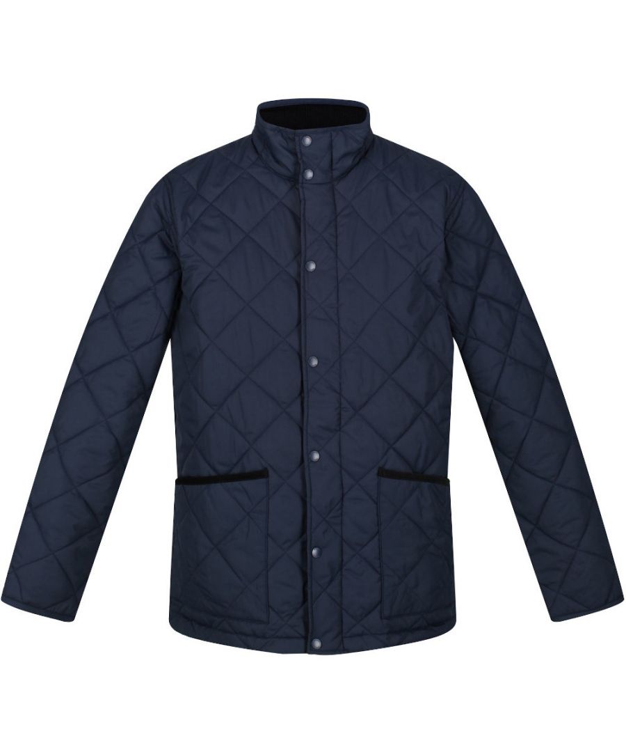 Image for Regatta Mens Londyn Quilted Water Repellent Insulated Jacket