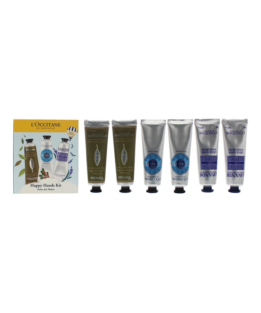 These must-have, indulgent, pampering creams will keep your hands supple and hydrated, even in winter. This set makes ideal gift or indulgent treat. It includes 2 x Shea Butter Hand Cream 30ml, 2 x Verbena Hand Cream 30ml and 2 x Lavender Hand Cream 30ml.