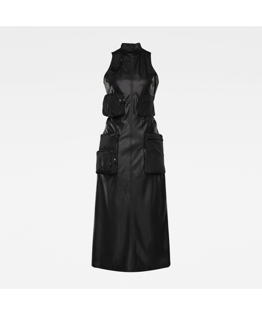 Image for G-Star RAW E Multipocket Maxi Dress