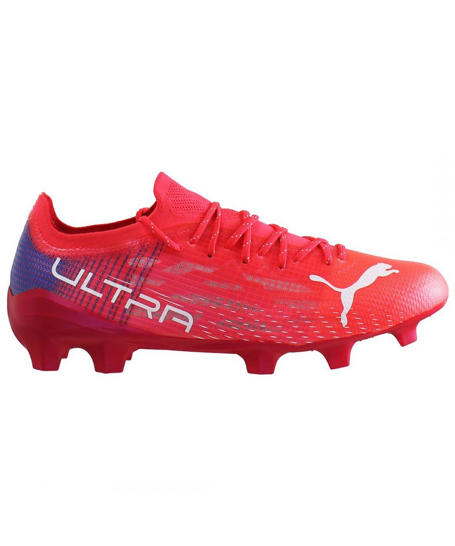 Puma Ultra 1.3 Red Mens Football Boots - Size UK 5