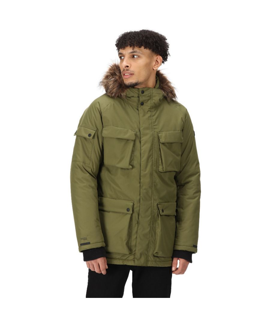 waterproof long parka mens