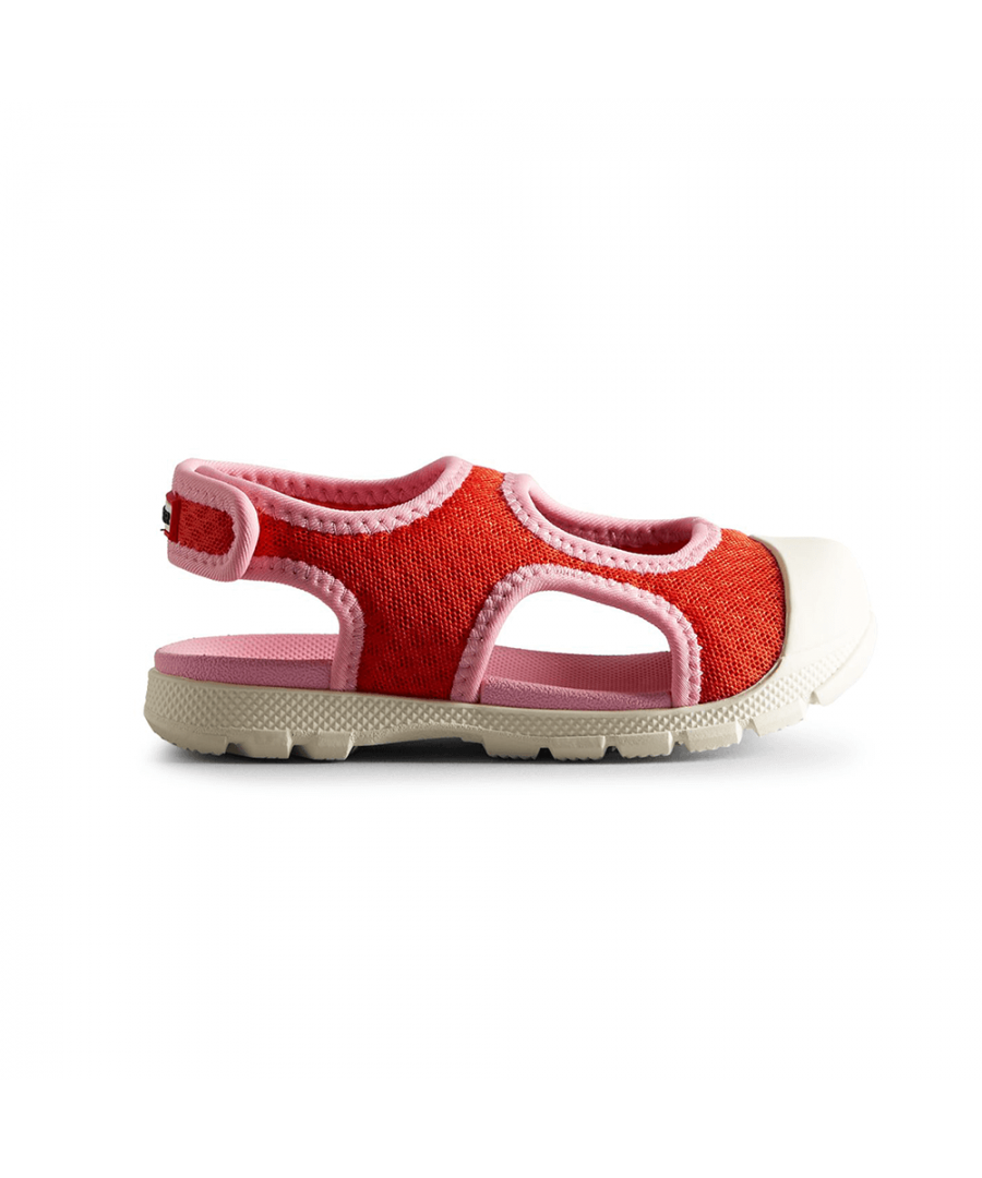 Hunter Girls Little Kids Travel Sandal - Red - Size UK 7 Infant