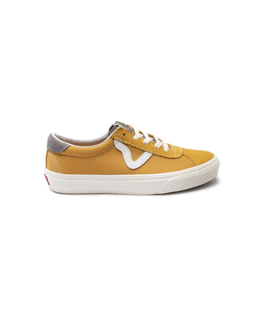 The Retro Sport Vans Sport Is A Retro Lace-up Style Featuring Sturdy Suede Uppers With Leather Accents, Old School V Side Stripes, Padded Collars, And Signature Rubber Waffle Outsoles.