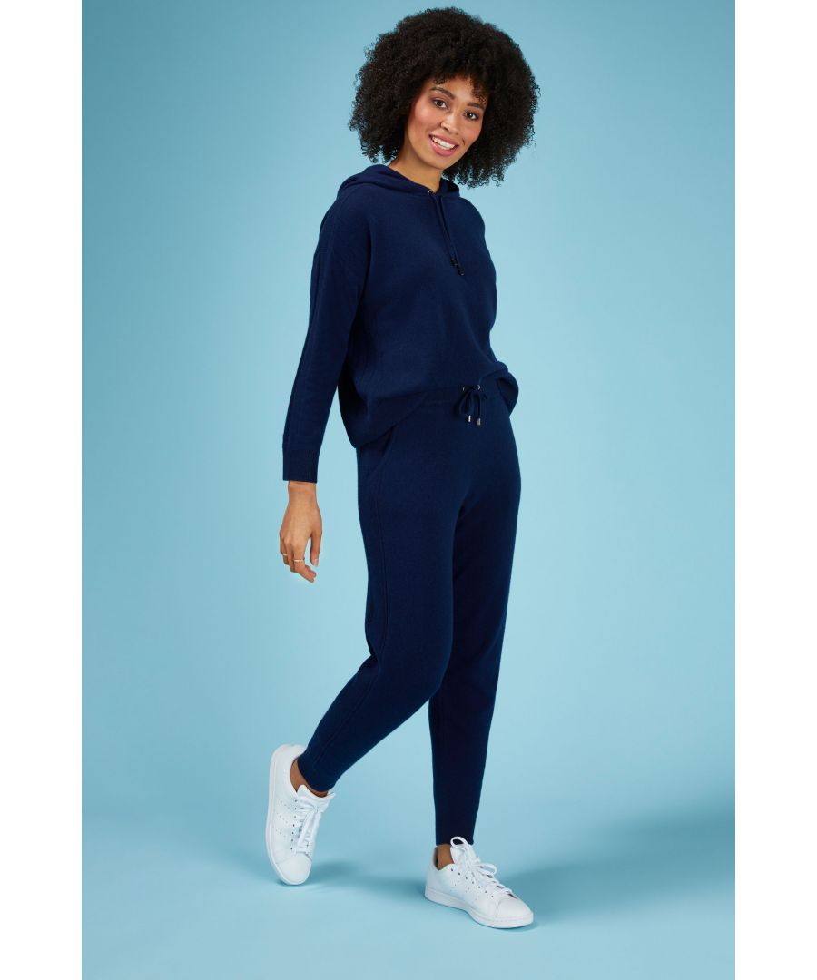 Image for Cashmere Joggers in Navy
