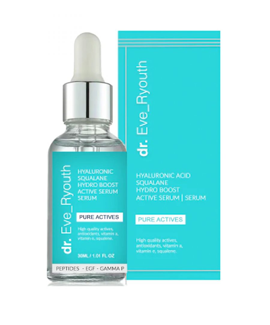 Skin plumping Hyaluronic acid & Squalane to give long lasting moisture. For dewy hydrated skin. Light weight formula for instant absorption into the skin. Formulated for: Dry/Dehydarted skin Fine lines
