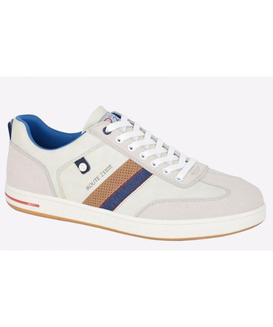 R21 Original Swift 7 Trainer Mens - Off-White - Size UK 6