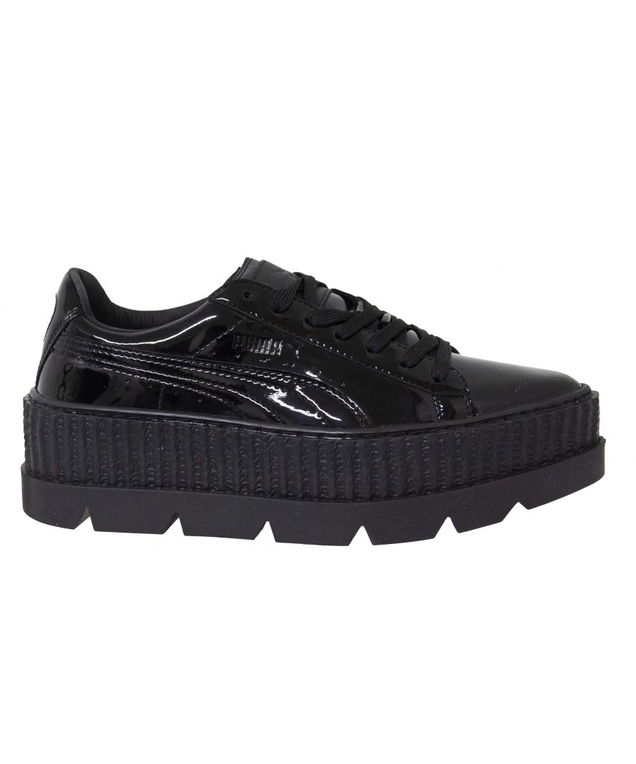 beweging bonen gas Puma x Rihanna Fenty Cleated Creeper Lace-Up Suede Leather Womens Trainers  366268