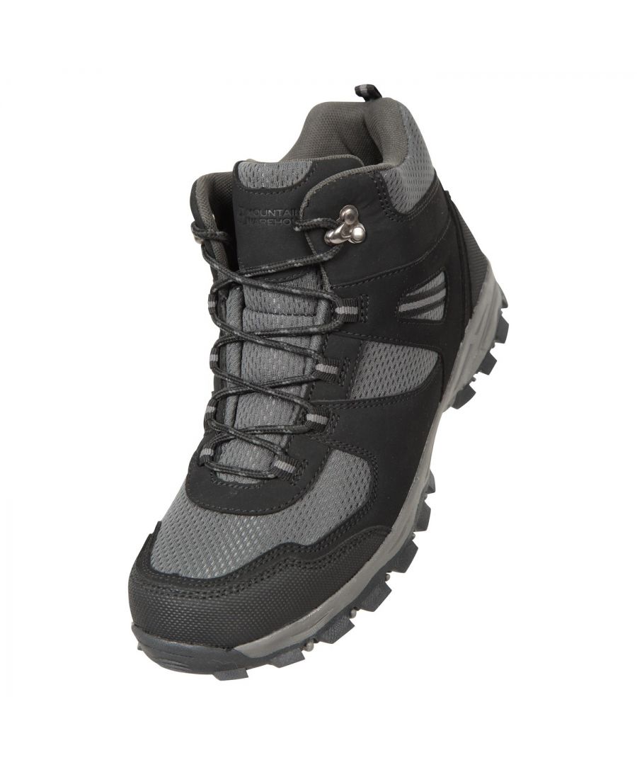 Mountain Warehouse Womens/Ladies Mcleod Wide Walking Boots (Black) - Size UK 3