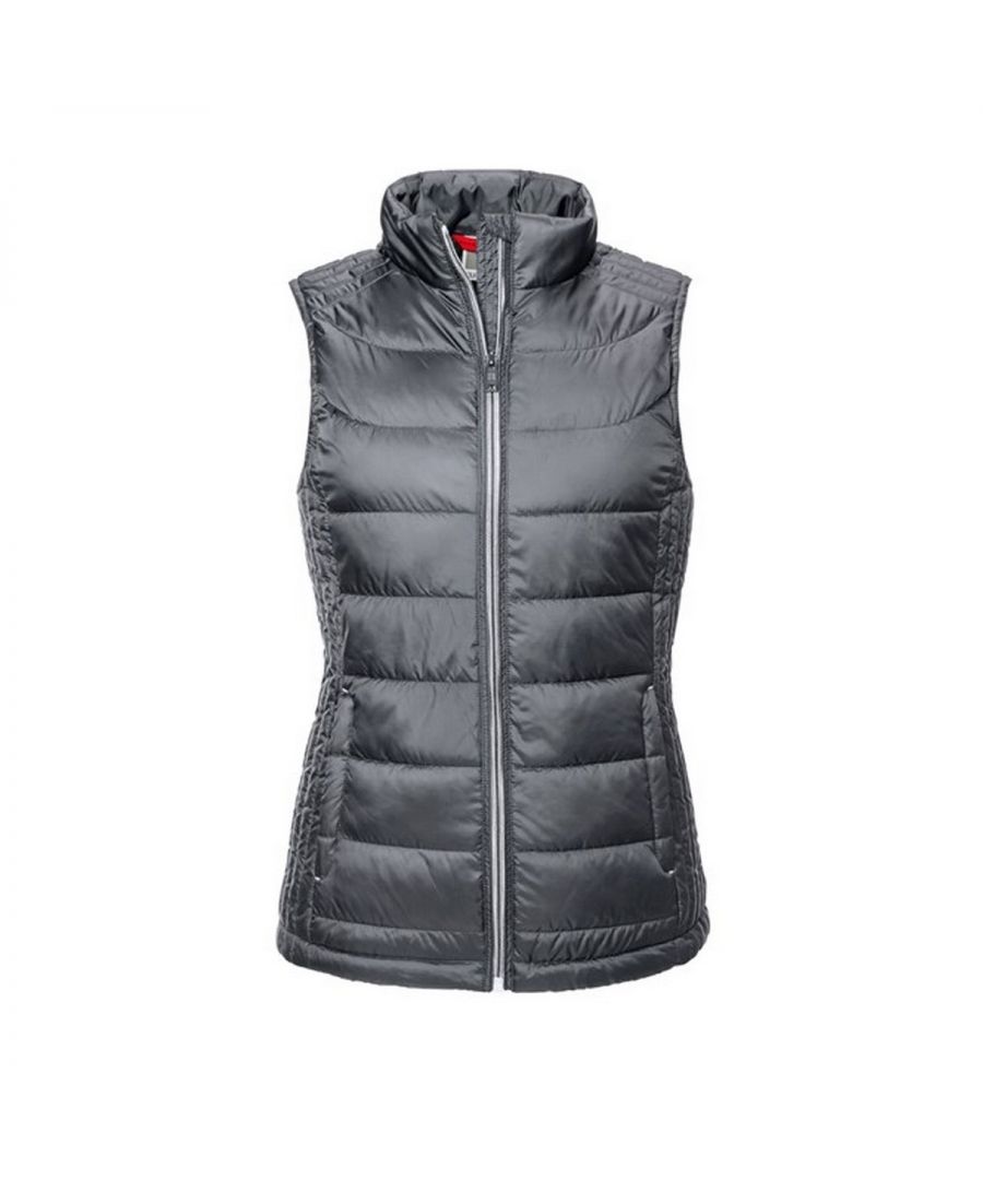 Russell Athletic Womens/Ladies Nano Body Warmer (Iron) - Grey - Size Medium