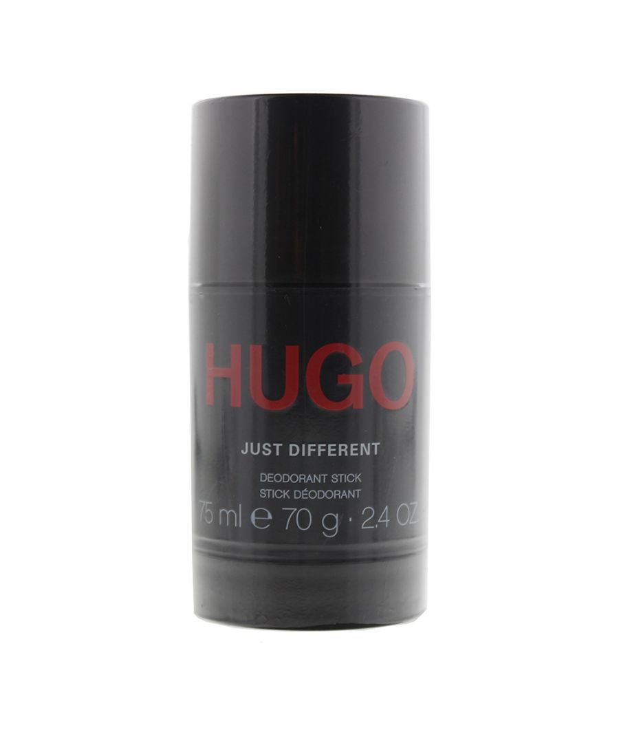 Hugo Boss Just Different Deodorant Stick scent was launched in 2011 as a Aromatic fragrance for men. The fragrance opens up with Mint and  Granny Smith Apple that then leads onto the notes of Basil, Freesia and Coriander. Finishing with the notes of Cashmeran, Patchouli, Labdanum and Olibanum.