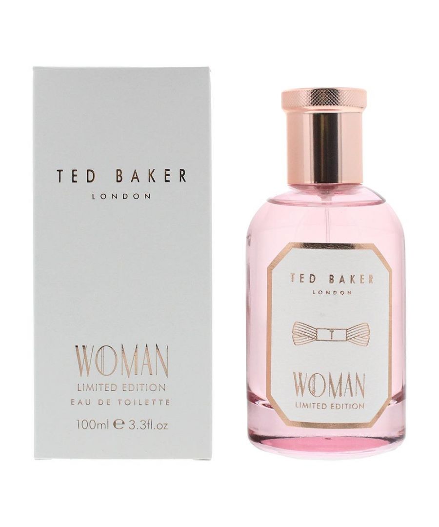 Ted Baker Woman Limited Editon by Ted Baker is a fragrance for women. Ted Baker Woman Limited Editon was launched in 2010. Top notes are Pepper, Plum and Bergamot; middle notes are Jasmine and Rose; base note is Musk.