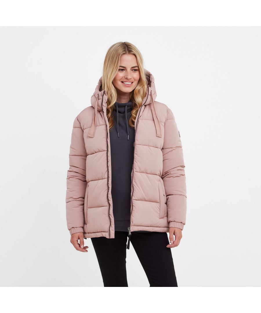 You'll feel like you're wearing a hug when you slip into our Nostell padded puffer jacket that is super warm, wind resistant and has elasticated cuffs and toggle adjusters at the hem to keep the wind out. Designed in Yorkshire, where we always have to wrap up warmly in the winter, Nostell comes with a high performance thermal filling made from recycled plastic bottles that makes this jacket incredibly warm. There is also a fixed hood with a neat stitchline around the opening and chunky drawcords. This casual jacket has wide, quilted panels and comes in a slightly faded, matt finish, giving it a vintage look. The finishing touch is our embossed rubber Yorkshire Rose badge on the sleeve.