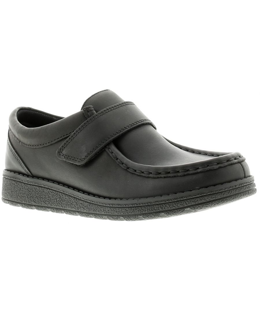 Image for Clarks mendip leather Younger Boys Black School Shoes UK 10 - 2.5