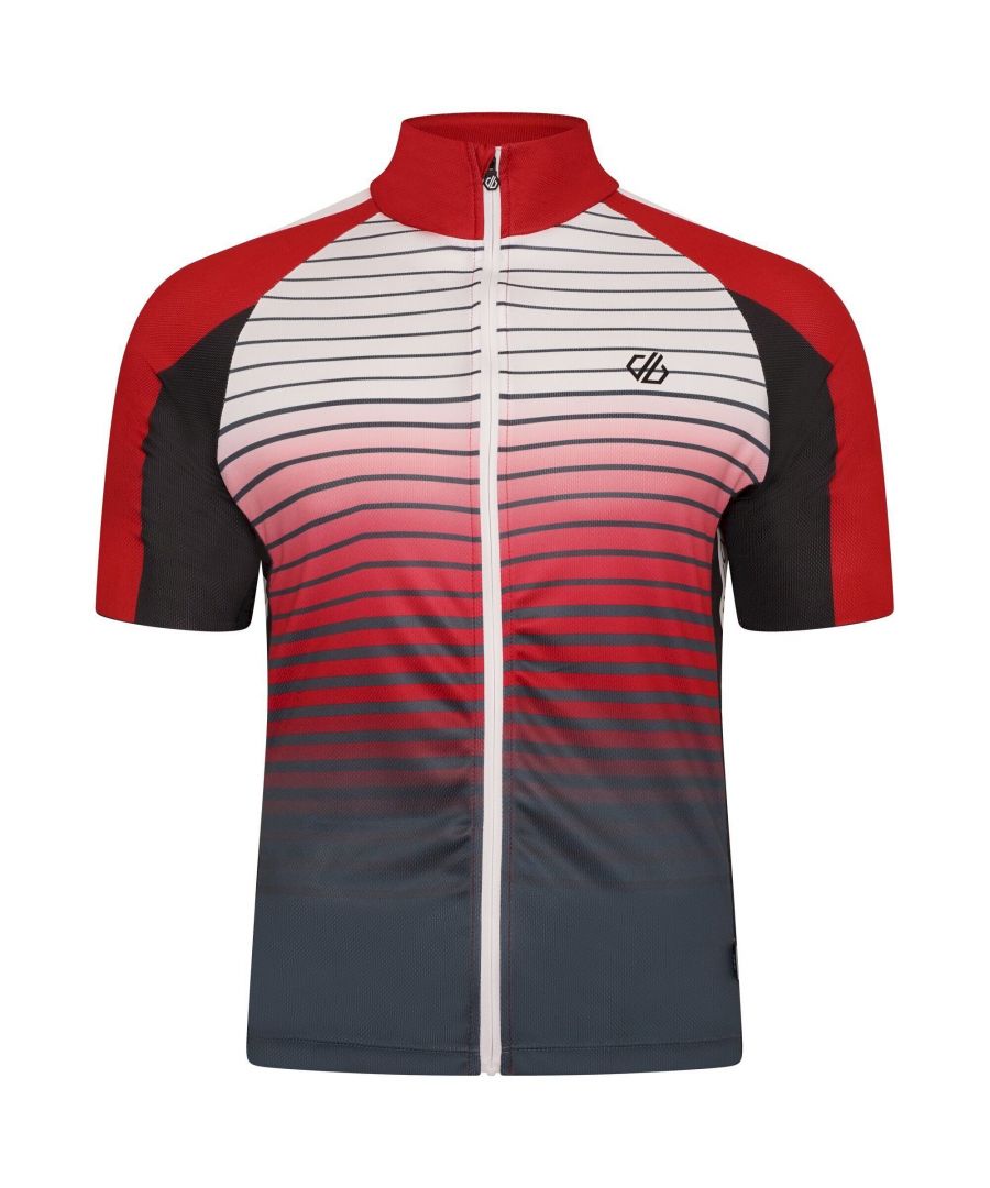 Image for Dare 2B Mens Virtuous AEP Cycling Jersey (Danger Red)