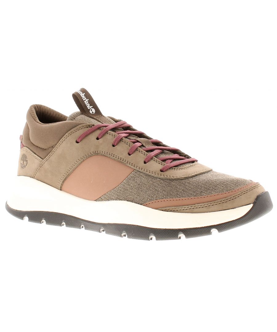 Timberland Boroughs Project Ox Mens Trainers Brown. Fabric Upper. Fabric Lining. Synthetic Sole. Timberland Mens Gentlemens Trainers Nubuck Lace Ups.