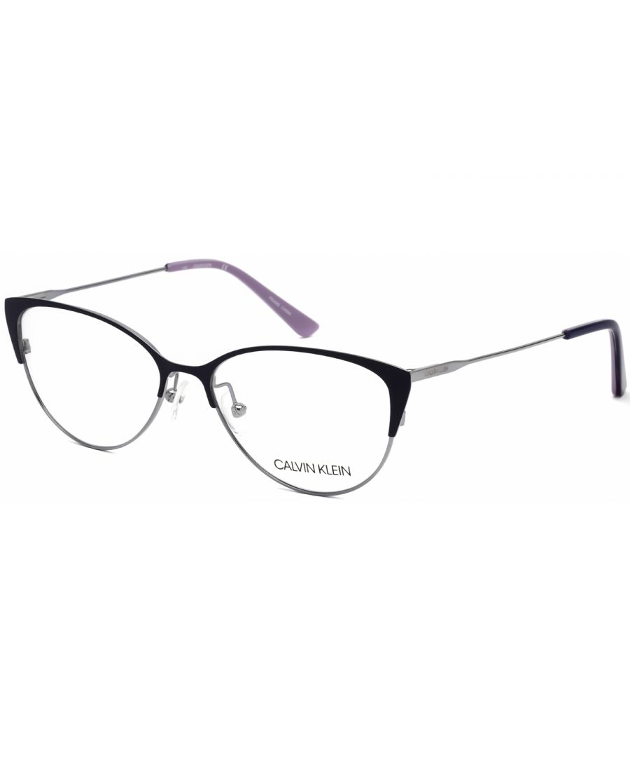 Calvin Klein CK18120 Eyeglasses Satin Indigo / Clear Lens